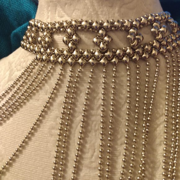 Source Unknown Jewelry - Silver-Tone Tassel Necklace